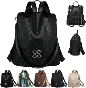 Tomihi Backpack,Anti-Theft Large Capacity Backpack,Crossbody Lightweight Leisure Shoulder Bag for Women