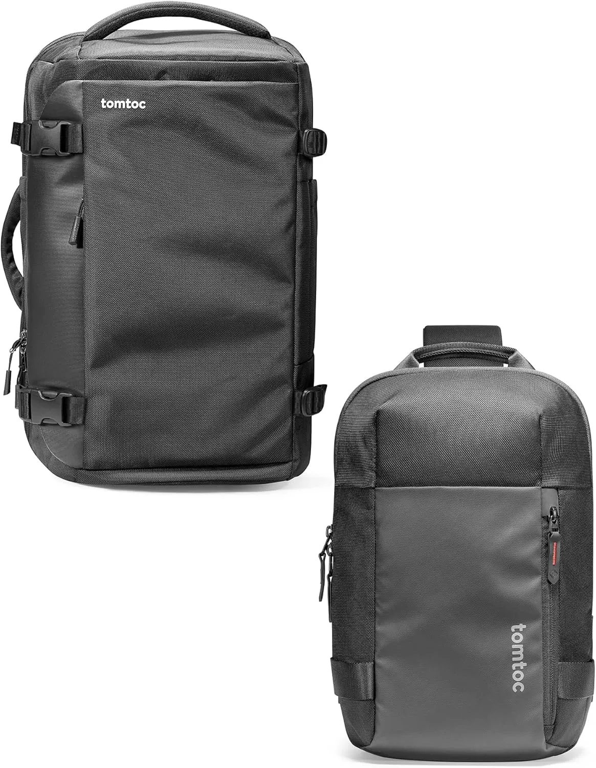 tomtoc Travel Backpack 40L & Compact Sling Bag XS