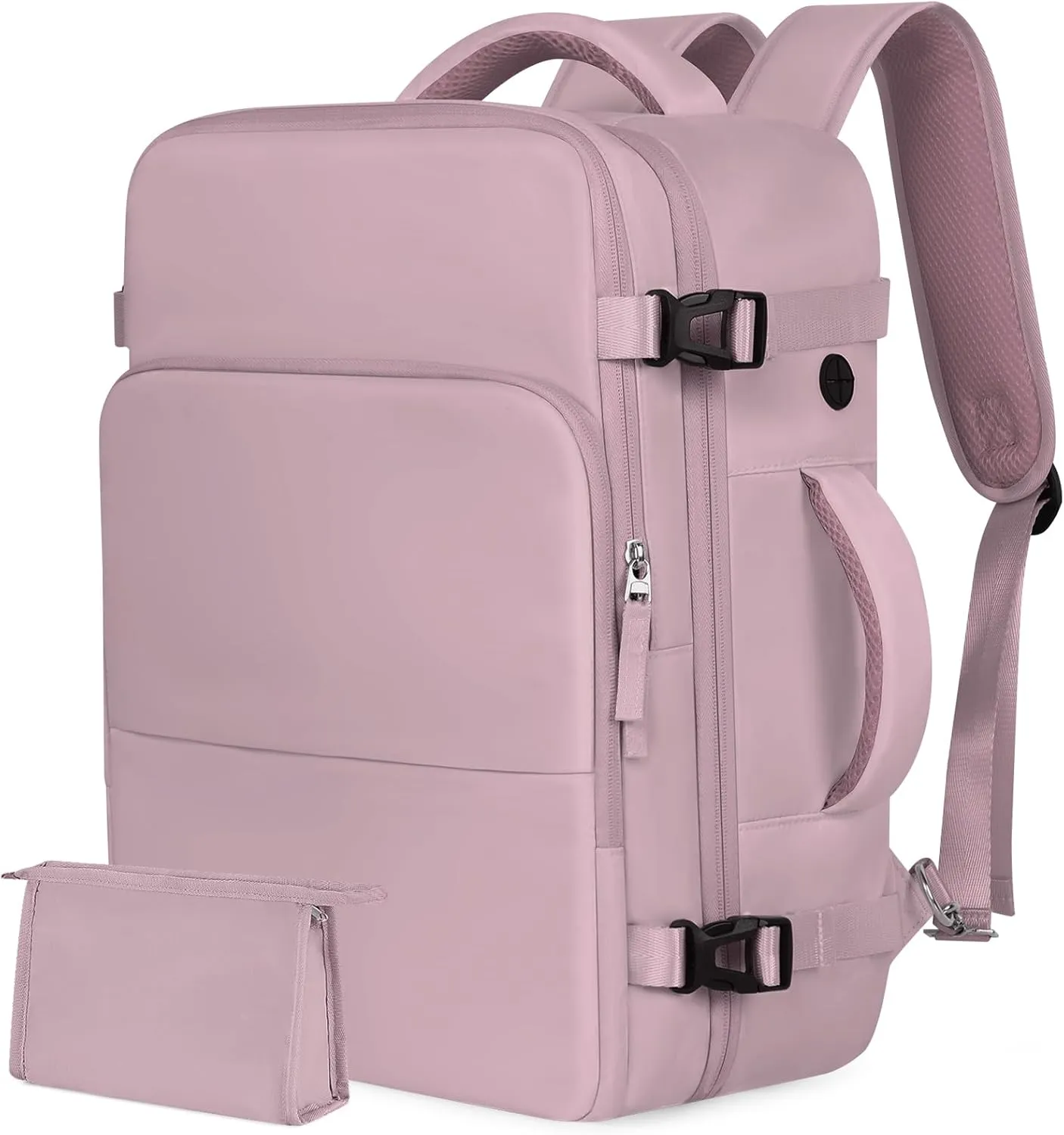 Travel Backpack for Men Women, Carry on Backpack Flight Approved, Personal Item Backpack Bag on Airplanes,Backpacks for Traveling, Travel Essentials,light Purple
