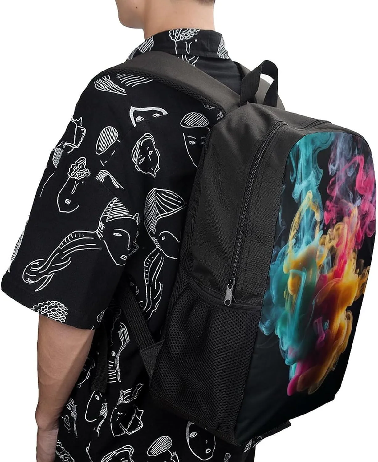 Travel Backpack for Men Women Daypack Melt In The Water Laptop Backpack Computer Bag Business Work Bag for Work