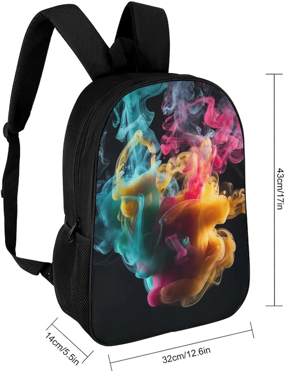 Travel Backpack for Men Women Daypack Melt In The Water Laptop Backpack Computer Bag Business Work Bag for Work