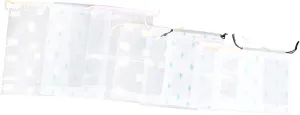 Travel Cube Storage Bags 9pcs Drawstring Plastic Bag Packing Drawstring Bags for Suitcases