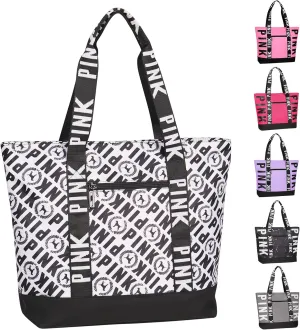 Travel Tote Bag for Women, Large Waterproof Beach Bag for Daily
