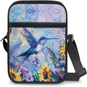Trendy Crossbody Bag Sling Purse for Women Men Girls with Zipper Cute