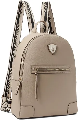 U.S POLO ASSN. Crest DHM Backpack, Beige