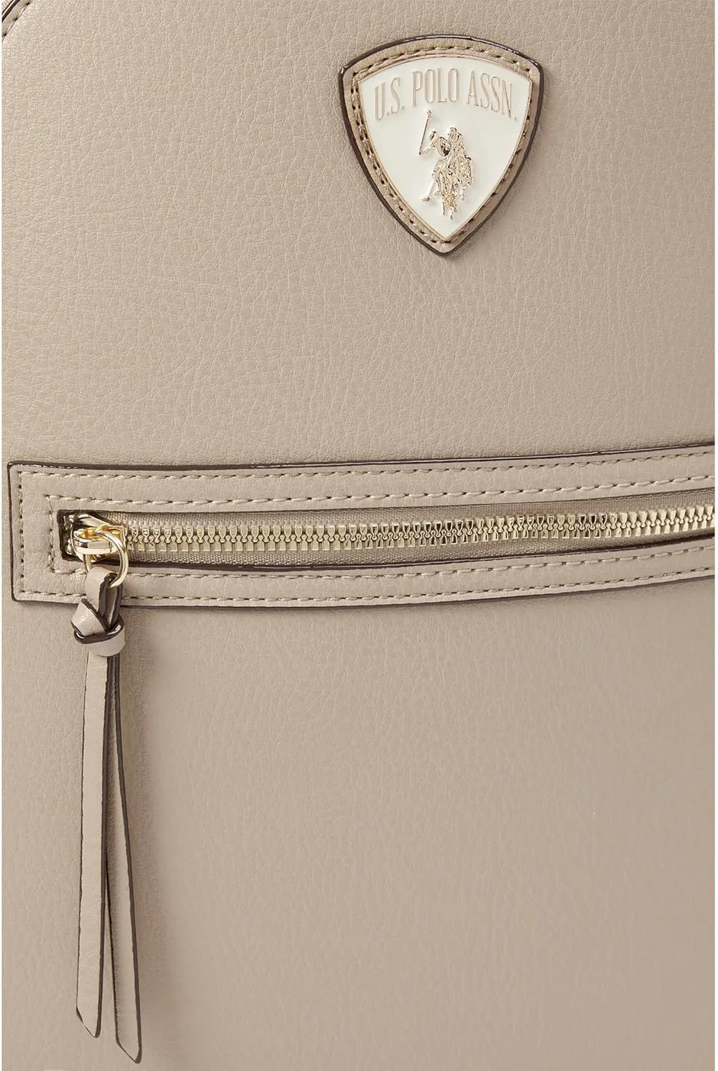 U.S POLO ASSN. Crest DHM Backpack, Beige