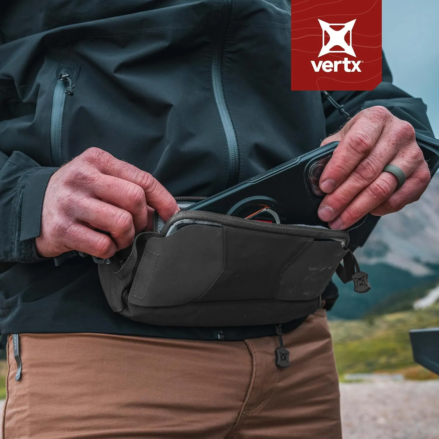 Vertx SOCP Sling Tactical Fanny Pack Waist Utility Hip Pouch Belt Bag with Adjustable Strap, Tactical Work Gear