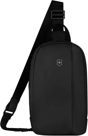 Victorinox Travel Essentials, Sling Bag, Crossbody Bag with Adjustable Shoulder Strap - Black