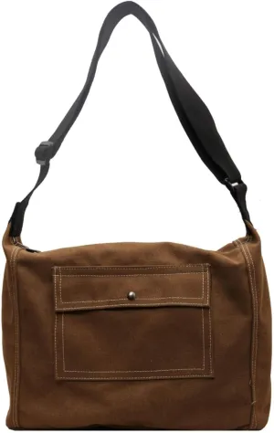Vintage Canvas Messenger Bag for Women, Hippie Crossbody Hobo Purse with Multiple Pockets