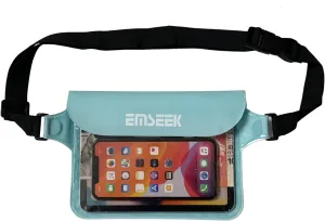 Waterproof Waist Pouch Dry Belt Bag Fanny Pack Keep Your Key Fob Wallet Kindle Phone Dry Perfect For Swim Surf Snorkel(Light Green)