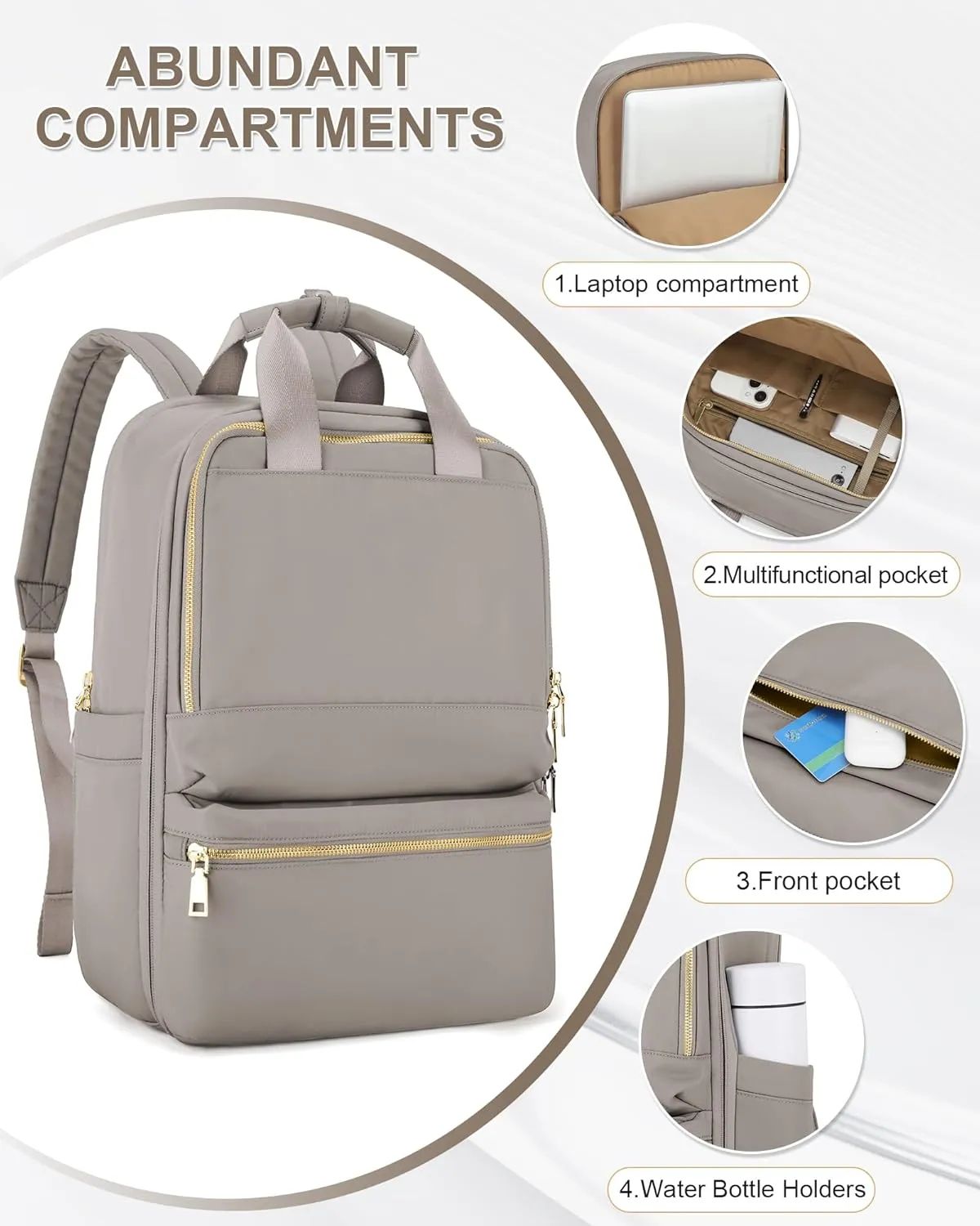 wepadre Small Travel Backpack Carry on Flight Approved Personal Item Travel Bag Carry on Backpack for Women Work Laptop Backpack for Traveling Carry on Luggage Mochila De Viaje
