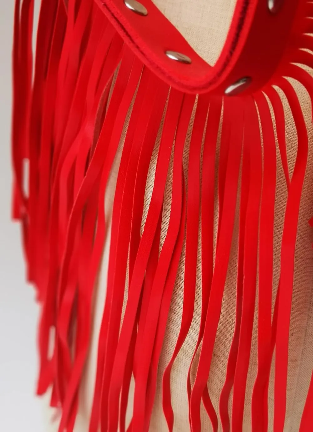 Women Body Harness Garter Punk Leather Waist Belts with Fringe Gothic Leg Tassel Belt for Dress Festival Dance Consume