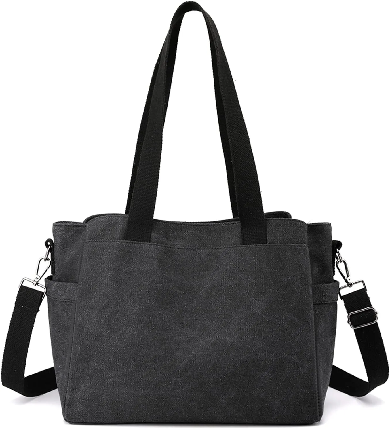 Women Shoulder Bag Crossbody Bag Canvas Handbag Top Handle Bag Casual Messenger Bag