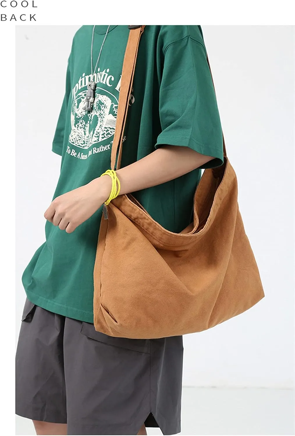 Women Shoulder Bags Canvas Tote Bag Handbag Large Hobo with Pockets Work Bags for Women and Men