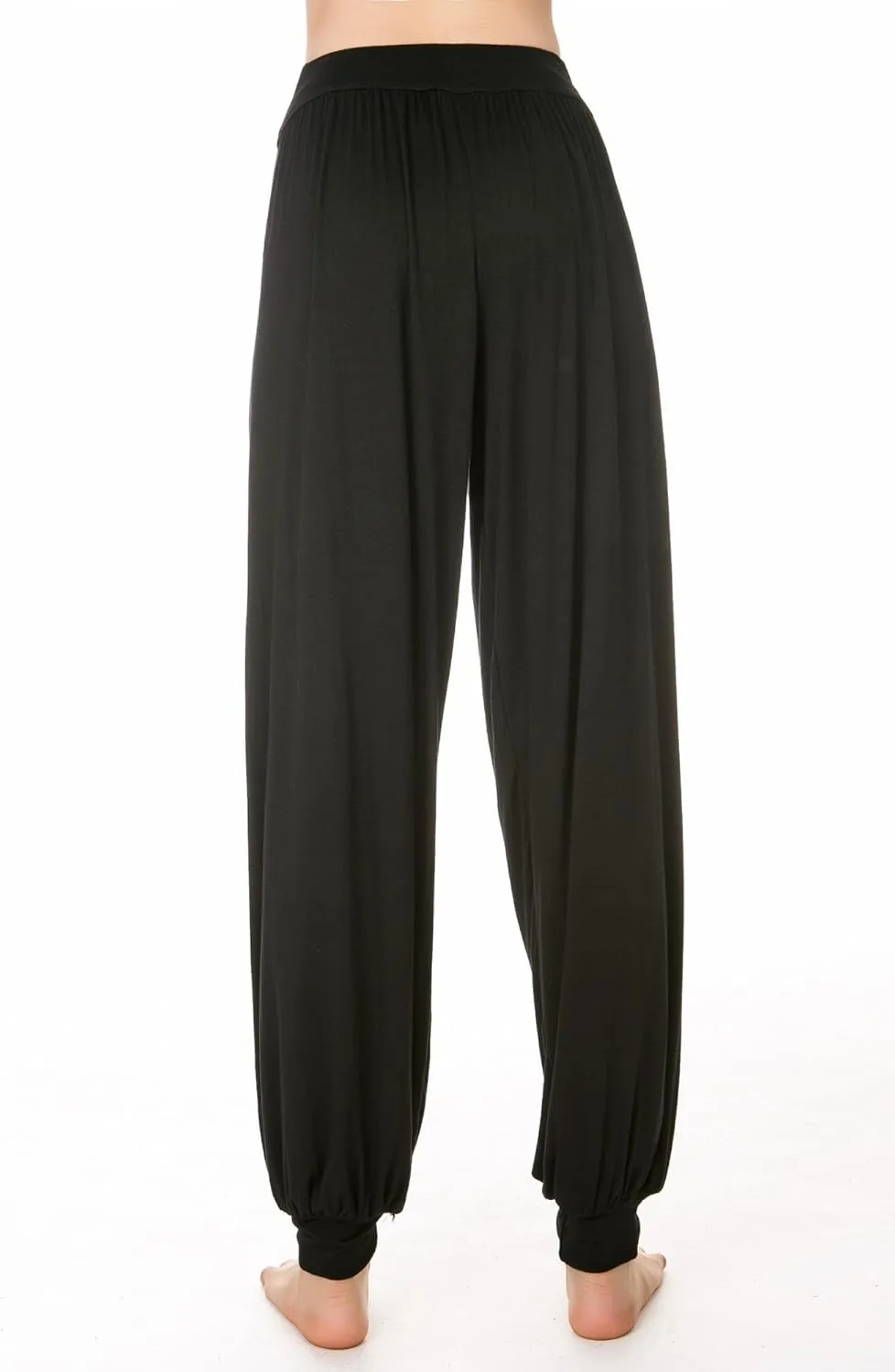 Women's Elastic Soft Modal Yoga Sports Pants Dance Harem Pants