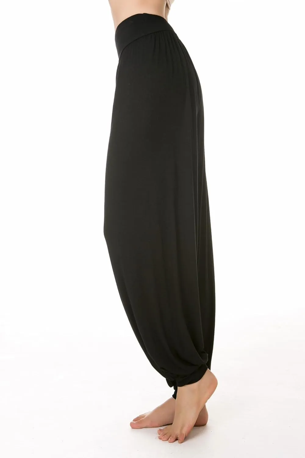 Women's Elastic Soft Modal Yoga Sports Pants Dance Harem Pants
