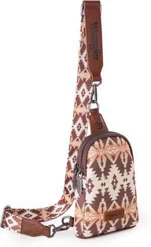 Wrangler Crossbody Sling and Chest Bag for Women - Small, Adjustable Strap Gift Idea