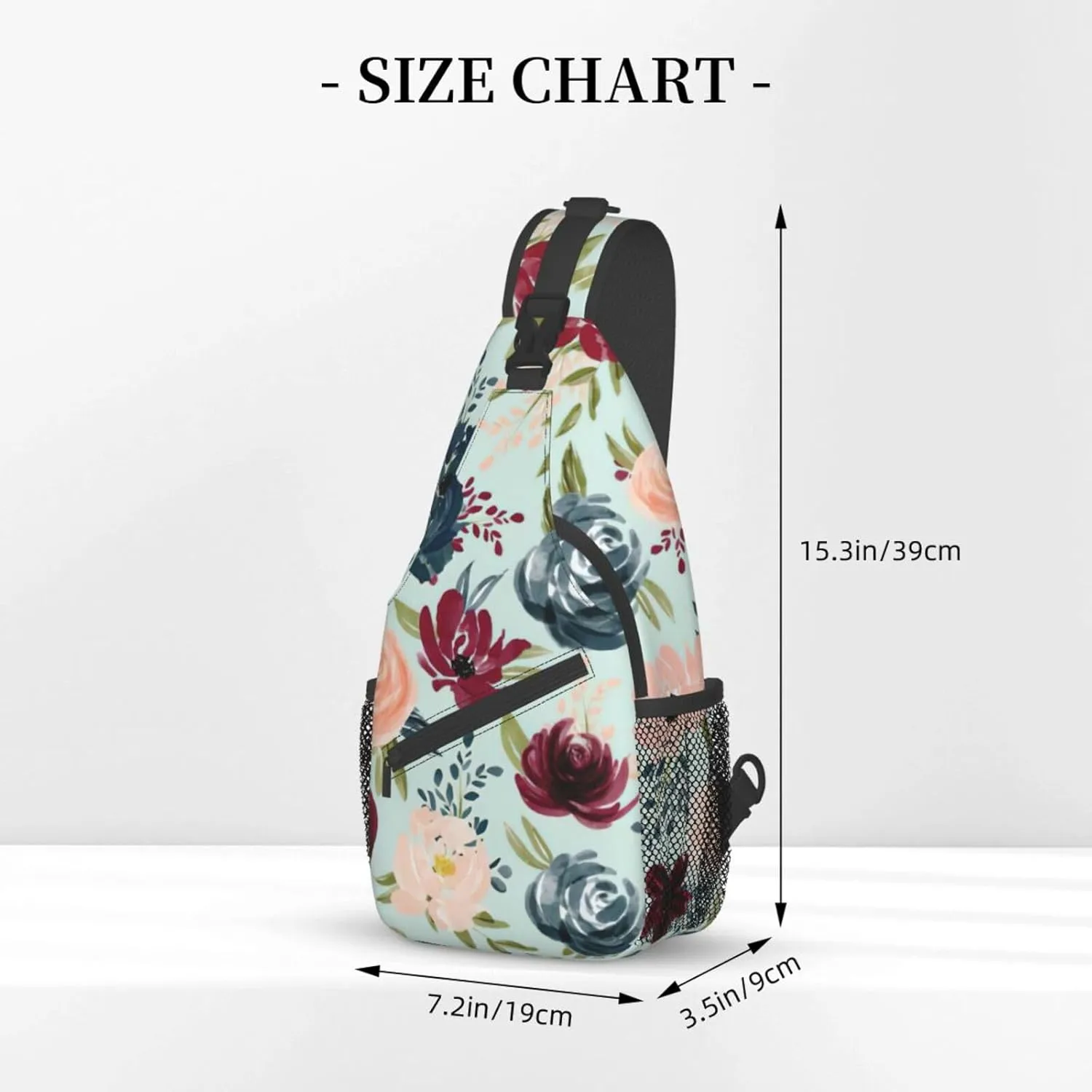 WURTON Baseball Basketball Football Hockey Sling Bag Crossbody Backpack Sling Backpack Shoulder Bag For Women