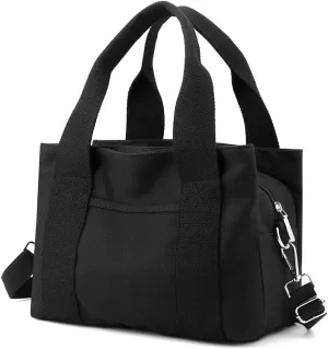 Wxnow Canvas Messenger bags for women,Tote Crossbody Shoulder Bag Satchel Purse