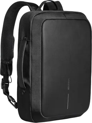 XDDesign Bobby Bizz 10 Liter Anti Theft Laptop Backpack with Padded 15.6" Laptop Sleeve, smart password lock, Water Repellent, USB Charging Port, travel backpack carry on flight for men and women
