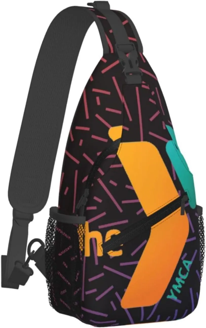 Ymca Small Crossbody Backpack Sling Bag For Men Women Mini One Shoulder Chest Bags Gym Sport Travel Hiking Daypack